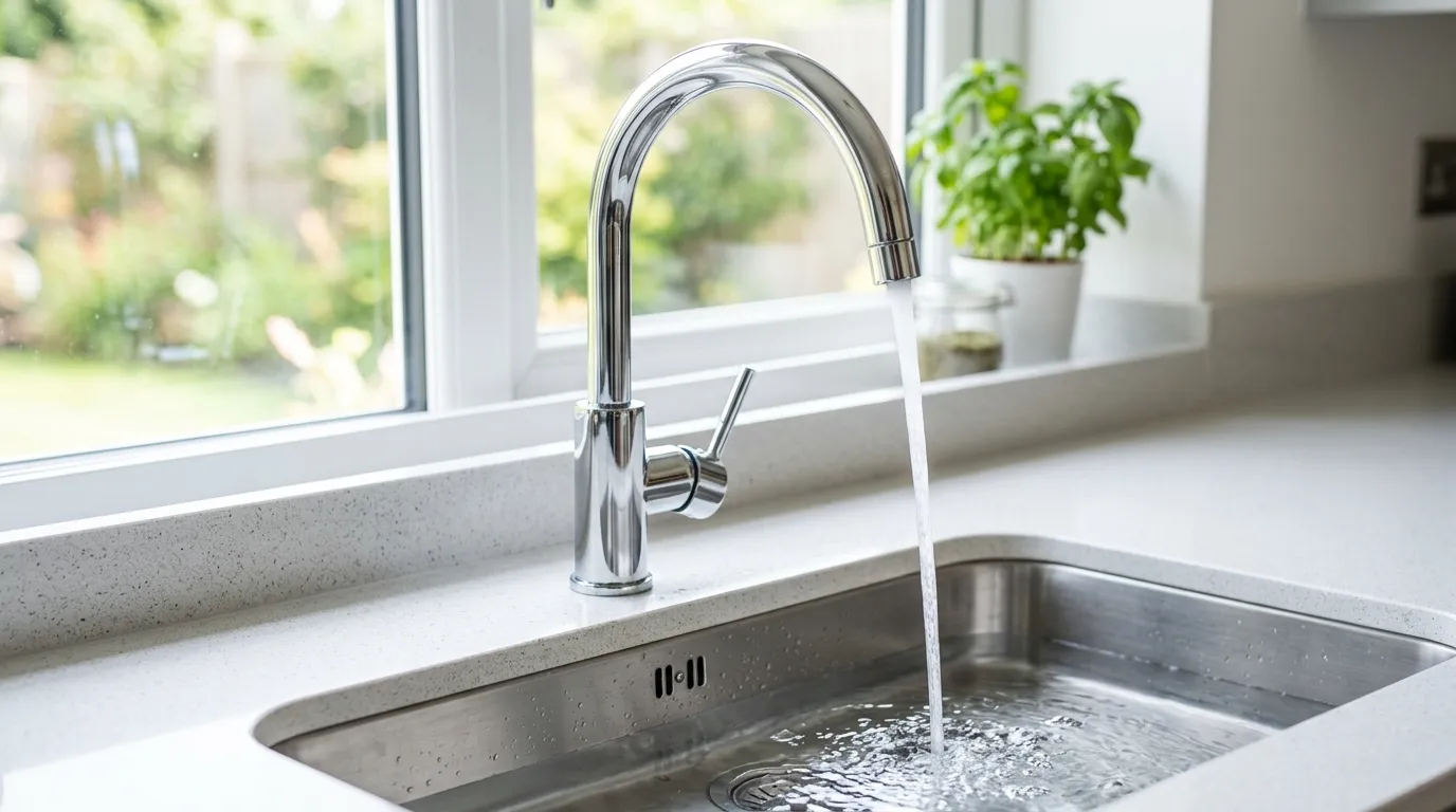 Local Plumbing Master Pros same day plumber fixing a faucet in Bellevue, KY